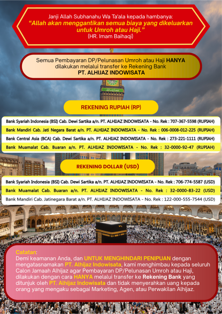 Rekening Resmi Alhijaz